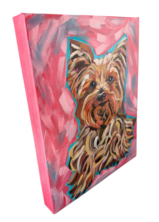 Yorkie Portrait