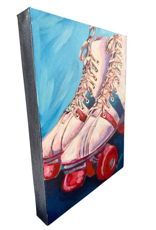 Retro Derby Roller Skates