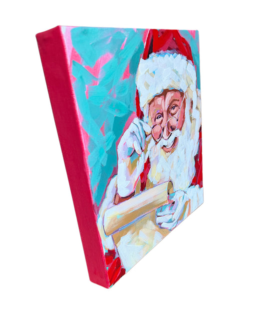 Santa Claus Painting