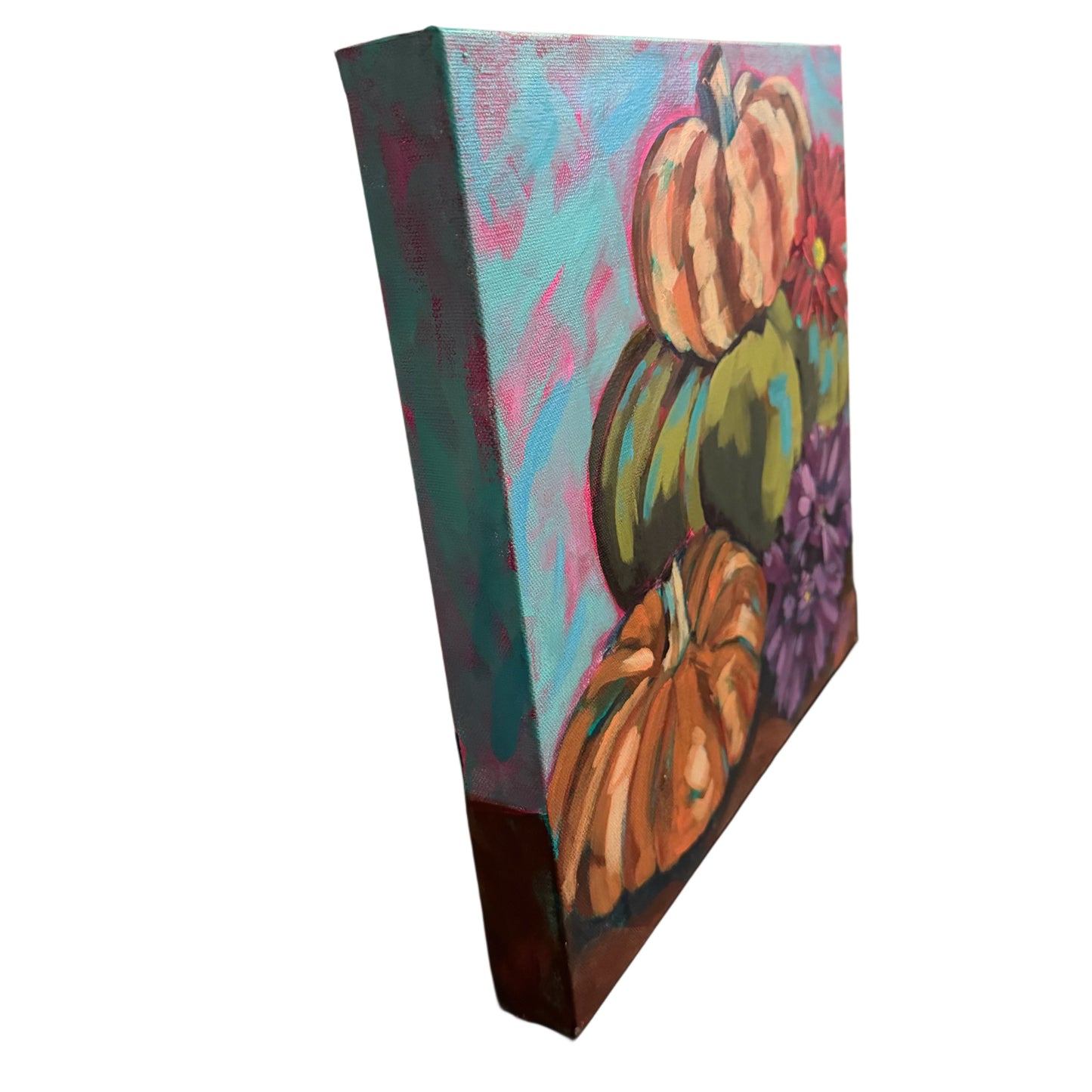 Fall Pumpkins and Mums